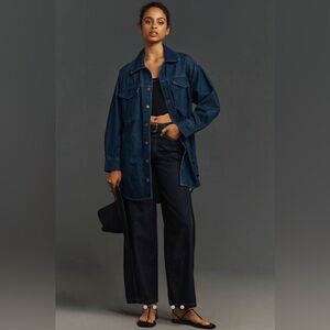 Pilcro Relaxed Denim Shacket